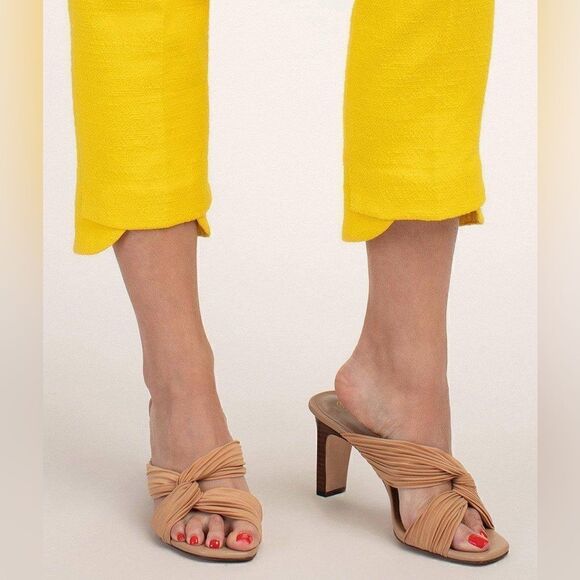 Trina Turk Womens Meadows Mule Sandal in Nude Neutral 8M - Picture 13 of 13